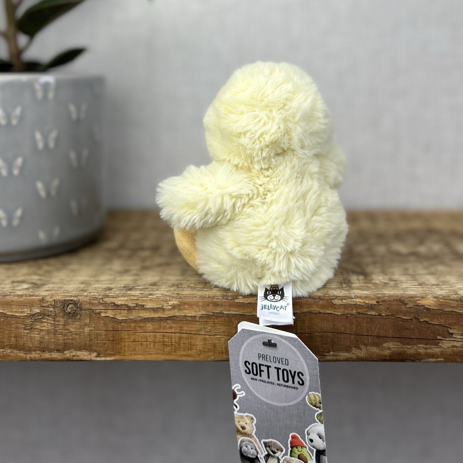Jellycat Fluffster Yellow Chick - Small Fluffy Chick - Retired Rare 5” (2)