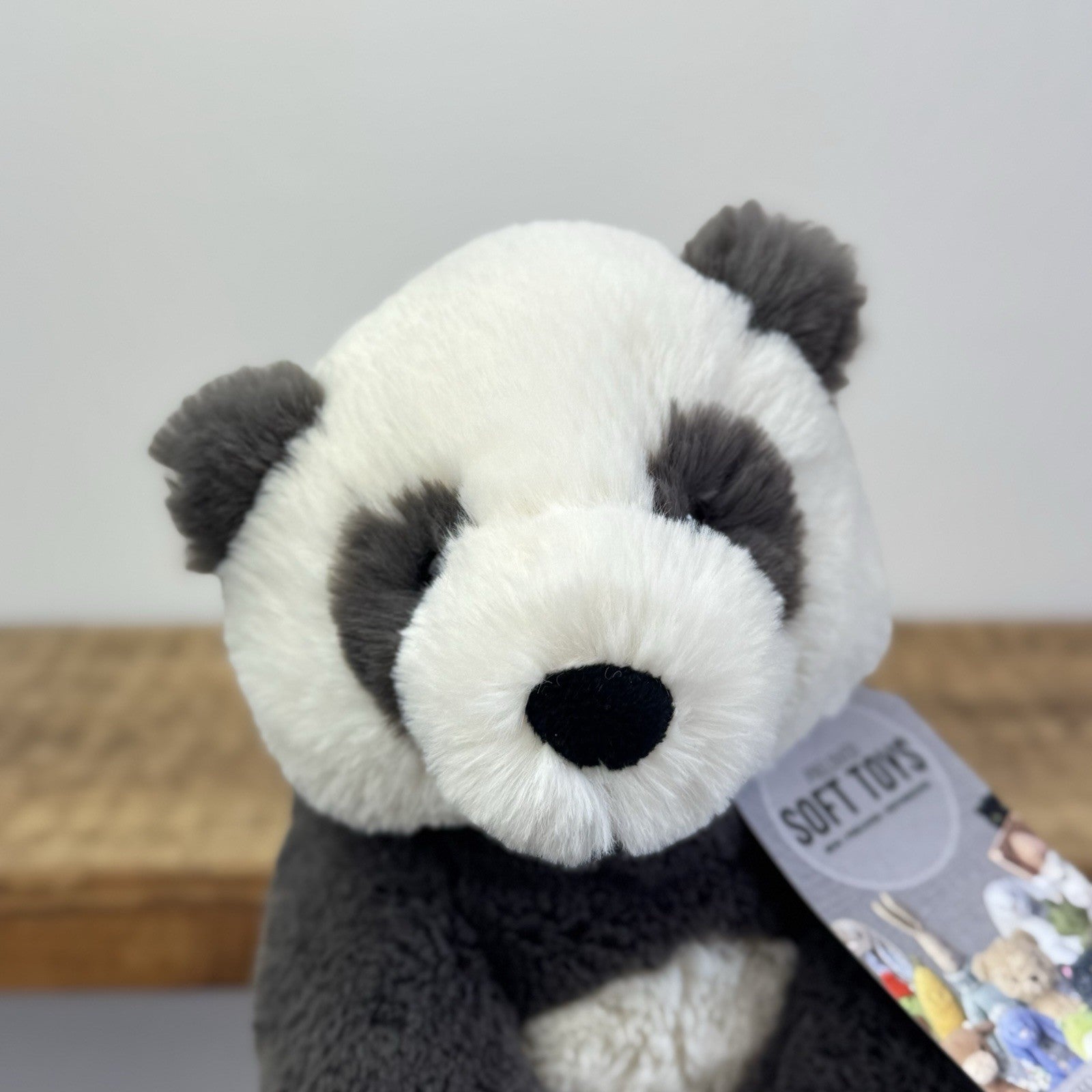 Jellycat Medium Harry Panda - Medium Retired Super Soft Panda Plush 12”