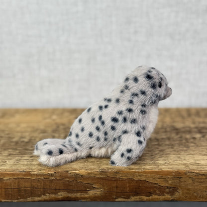 Jellycat Nauticool Spotty Seal - Tiny Fluffy Grey Seal Soft Beanie Pocket Pal
