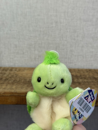 Aurora - Palm Pals Mini Beanbag Plush Tiny Turtle BNWT 5"