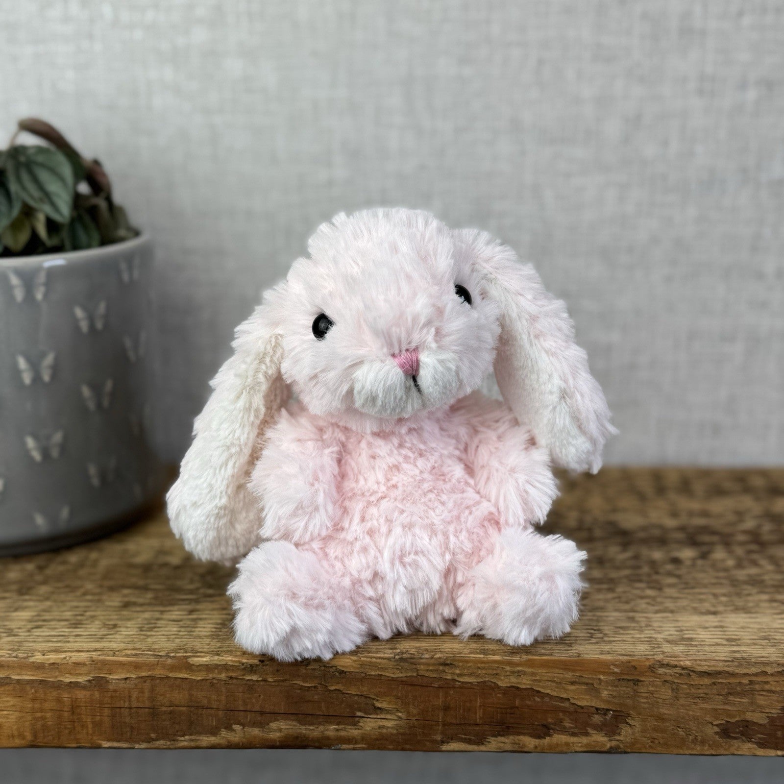 Jellycat Yummy Bunny Baby PinkBunny Rabbit - Mini Light Pink Rabbit Retired 5”