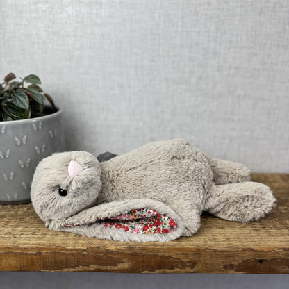 Jellycat Medium Bashful Beige Posy Blossom Bunny - Beige Bunny Floral 12” (#2)
