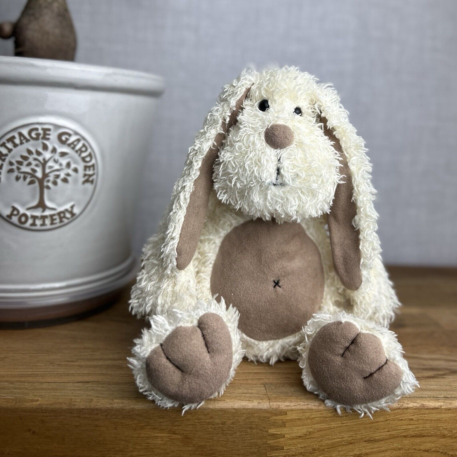 Jellycat Pootle Bunny - Jellycat Pot Belly Bunny- Cream Bunny - Bunglie 10"