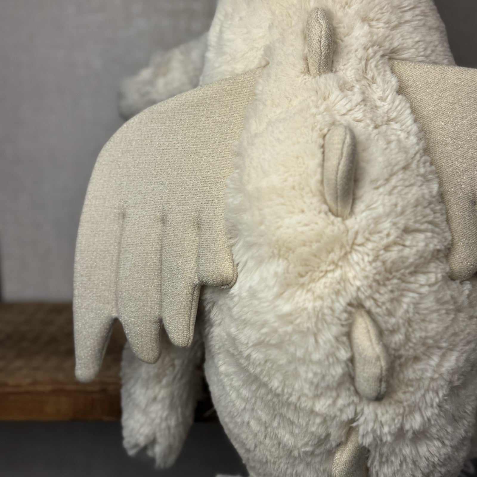 Jellycat Huge Snow Dragon - New With Tags Big White Sparkly Dragon 2ft