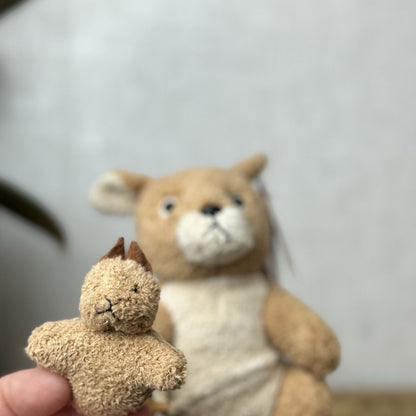 Russ Berrie Luv Pets - Tiny Kangaroo Darwin - Pocket Pal Tiny Beanie Soft Toy 6”