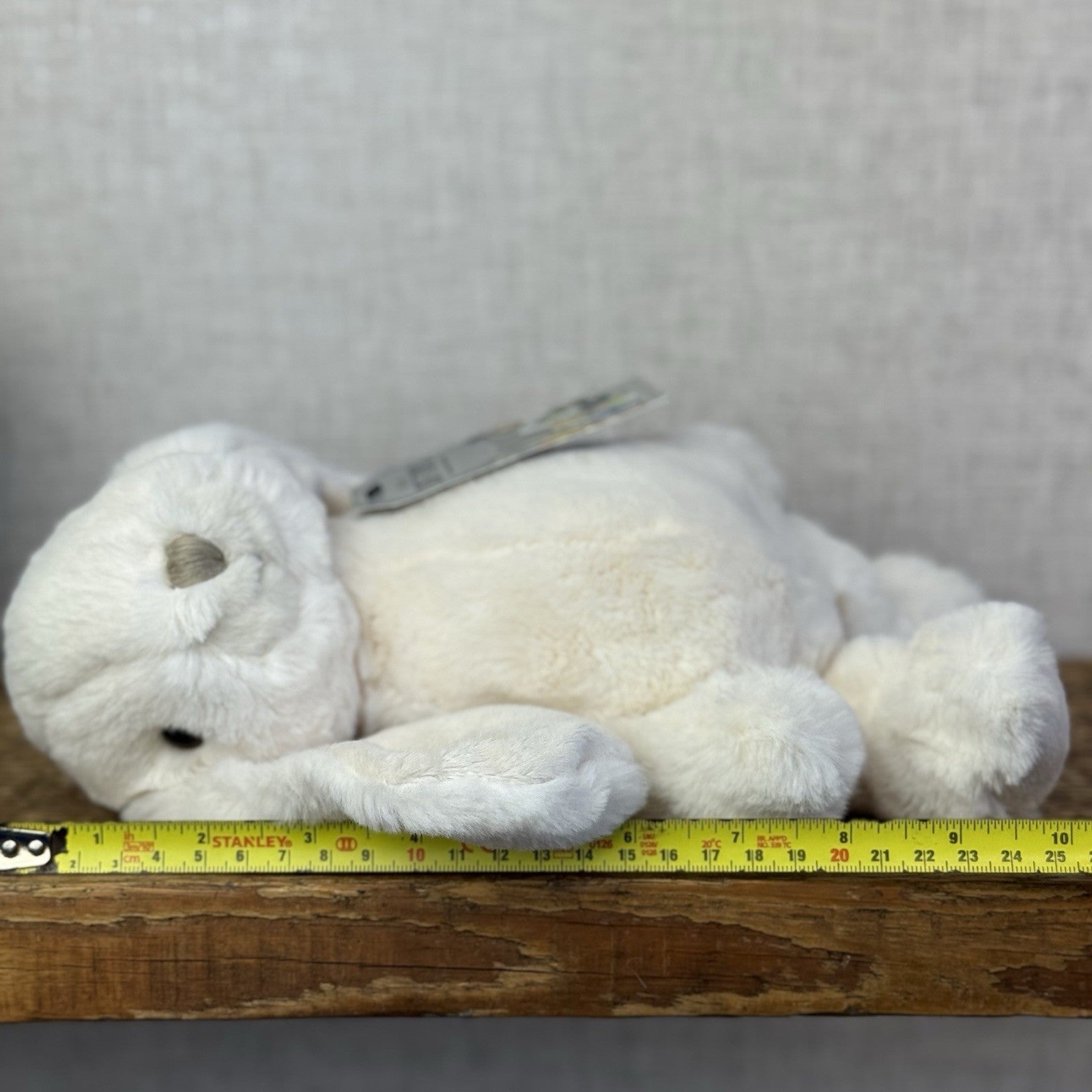 Bukowski Bears - Lovely Kanini Bunny White - White Floppy Beanie Rabbit Plush 