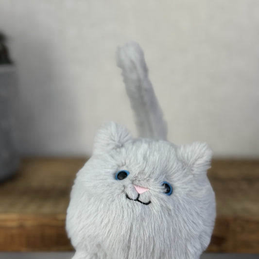 Jellycat Grey Kitten Caboodle Cat Plush Soft Toy - Small Kitten Soft Toy 5”