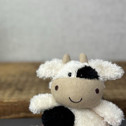 Jellycat Pudding Cow - Vintage Pudding Cow Soft Toy Pristine 5"