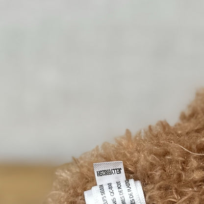 Jellycat Little Bear - Retired Brown Bear Curly Hair Beanie Soft Toy 7" 