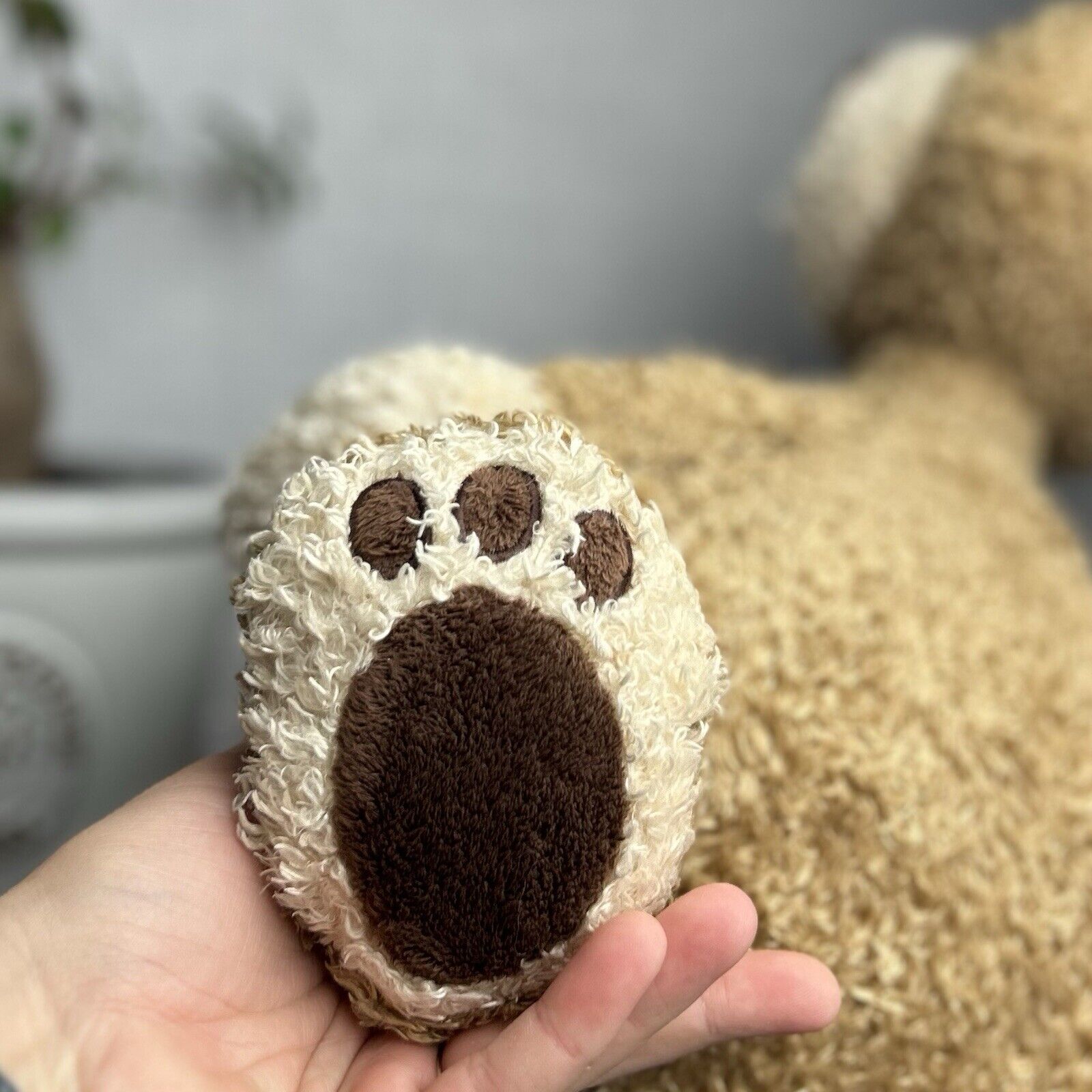 Jellycat Tumblebum Dog - Large Plump Dog - Cute Toe Beans Large Spot Dog 14”