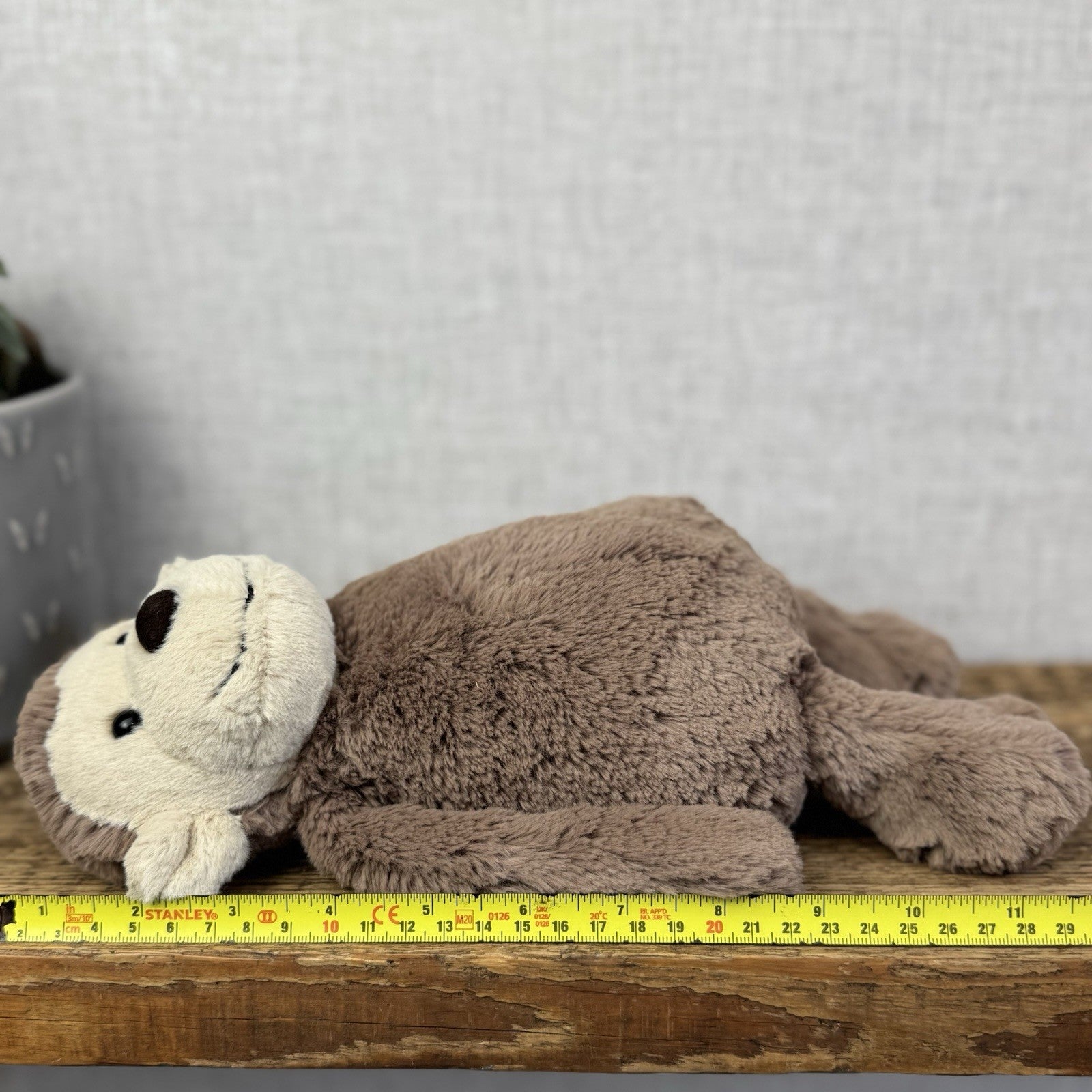 Jellycat Medium Bashful Monkey - Medium Beanie Monkey Soft Toy Plush NWOT 12"
