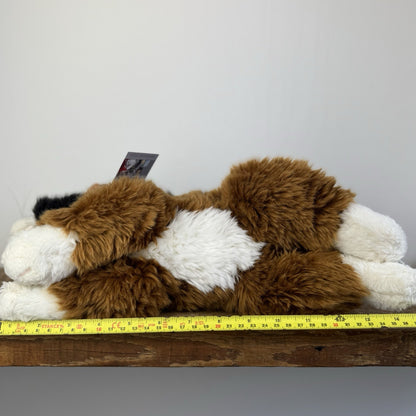 Vintage Dowman Soft Touch - Calico Cat Beanie Soft Toy, realistic ESSA