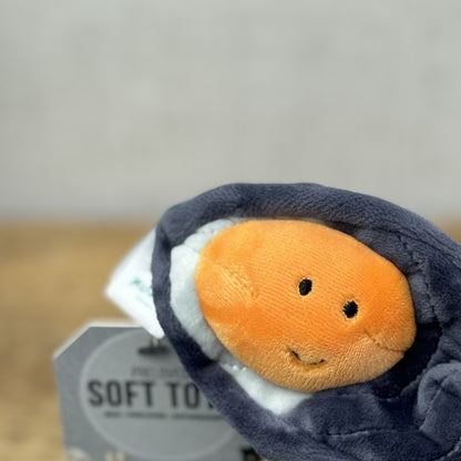 Jellycat Sensational Mussel - New Without Tags Sea Food Soft Toy Play Retired 4"