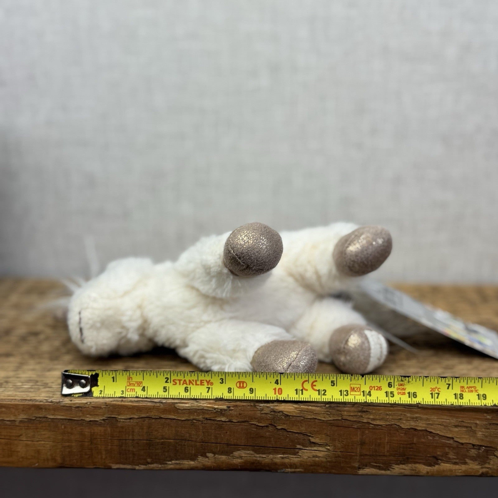Bukowski Bears Sparkle Unicorn With Gold Horn - Small Beanie Unicorn 7" (#2)