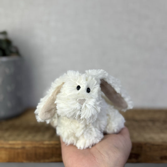 Jellycat Tiny Truffle Bunny - Mini Rabbit Beanbag Plush Vintage Rare Retired 5"