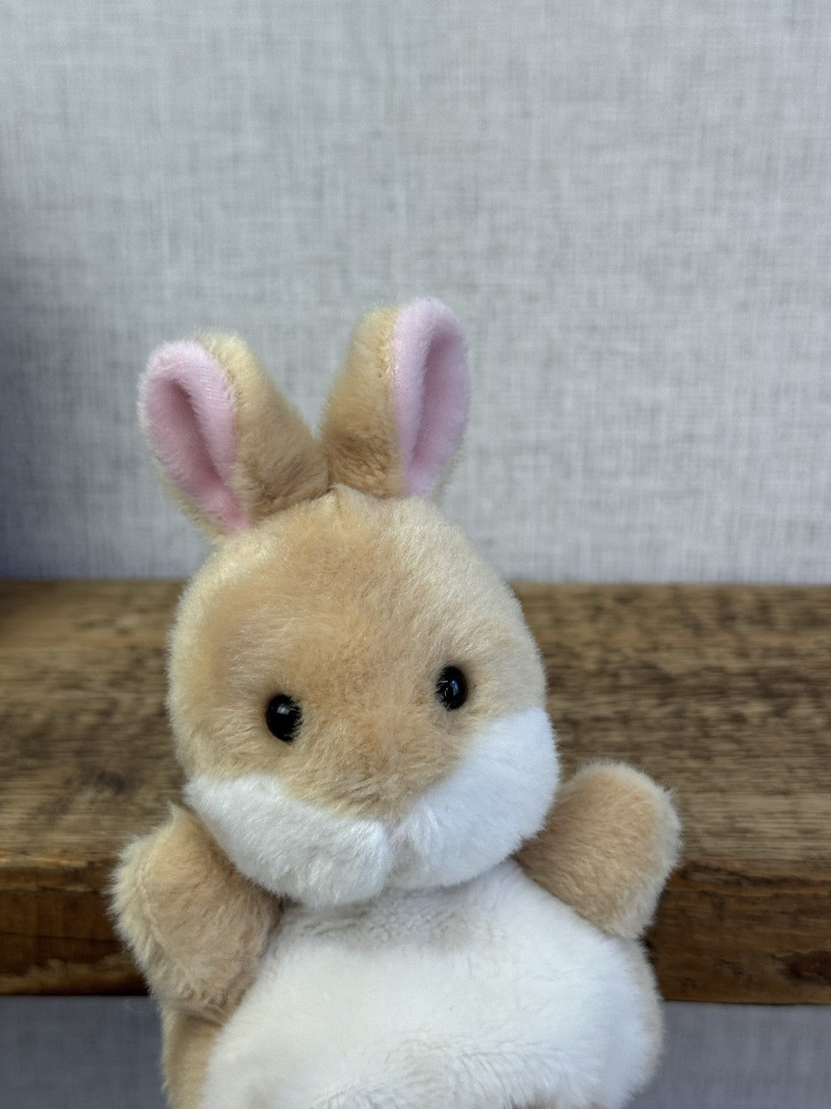 Aurora - Palm Pals Mini Beanbag Plush - Ella Bunny Soft Toy Mini Rabbit 5"