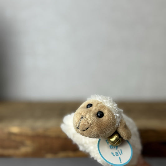 Jellycat Rare Bobtail Sheep - Collectible Lamb (misprinted Tag) Tiny Vintage 4”