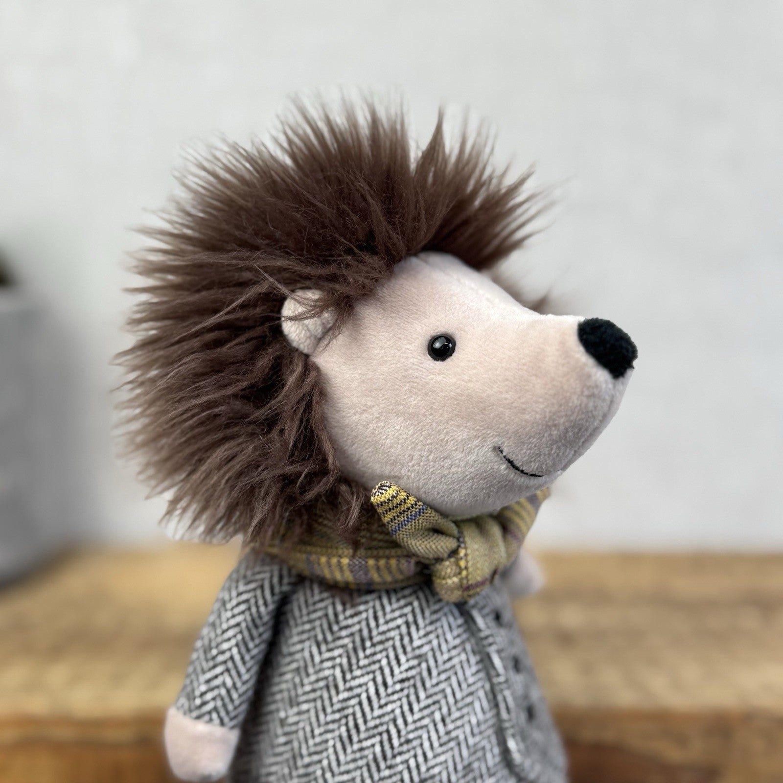 Jellycat Riverside Ramble Hedgehog - Waistcoat Wind In The Willows Retired 10”