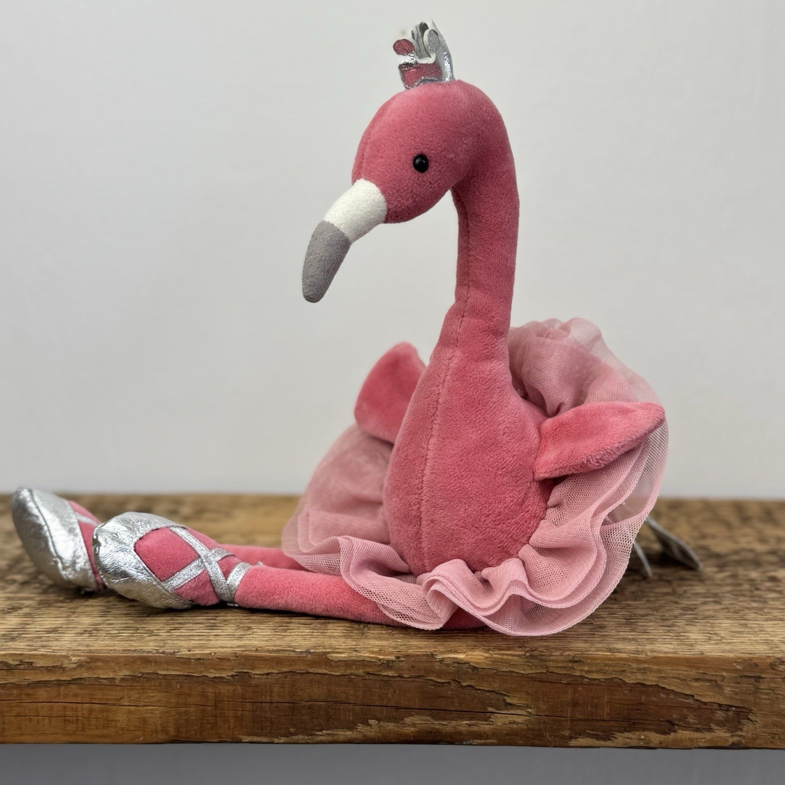 Jellycat Fancy Flamingo - Pink Ballerina Flamingo With Tags (imperfect Tags)