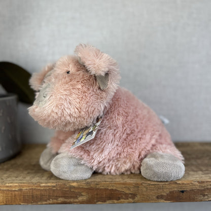 Jellycat Medium Truffles Pig - Piglet Pink Pillow Vintage Retired 14"