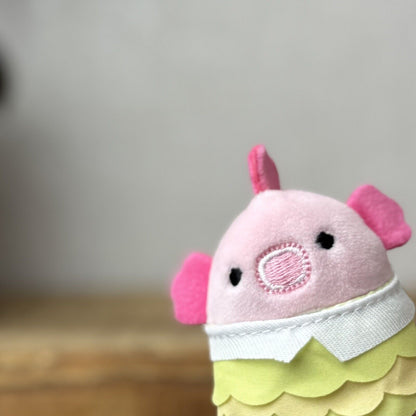 Squishmallow Squishville - Starla Seahorse - Pink Sea Creature In Mini Skirt 2"