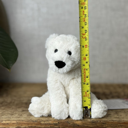 Jellycat Tiny Perry Polar Bear Tiny White Bear - Pocket Pal Plush Mini Beanie 5”