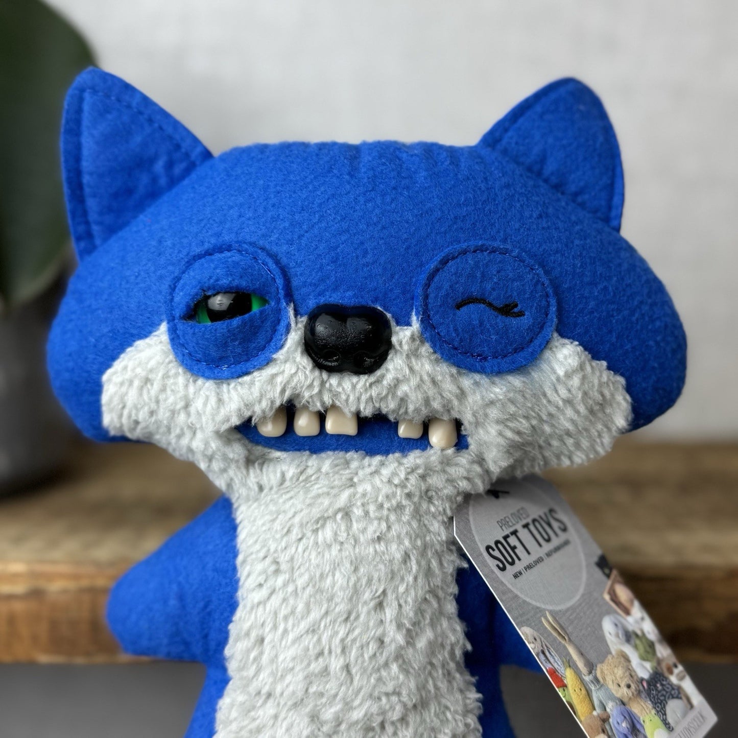 Fuggler Funny Ugly Monster Limited Edition - Suspicious Fox Winking Fluffy Belly