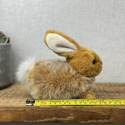 John Lewis Vintage Bunny Rabbit Beanie - Mini Bob Tail Beanie Plush Fluffy 6"
