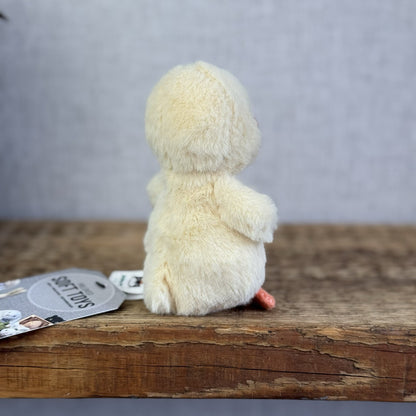 Jellycat Tiny Yellow Fluffy Chick - Miniature Fluffy Soft Toy Duck Chick Rare 4”