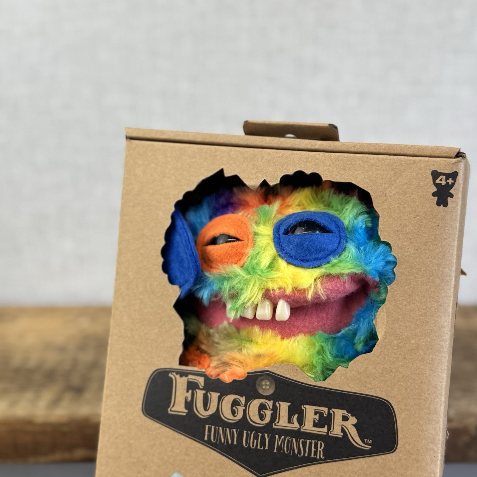 Fuggler Funny Ugly Monster Snuggler Edition Rainbow Grin Grin Snuggler With Box