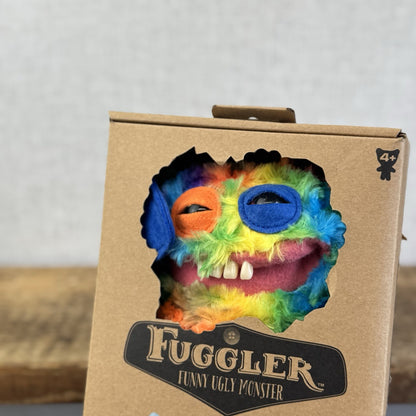 Fuggler Funny Ugly Monster Snuggler Edition Rainbow Grin Grin Snuggler With Box