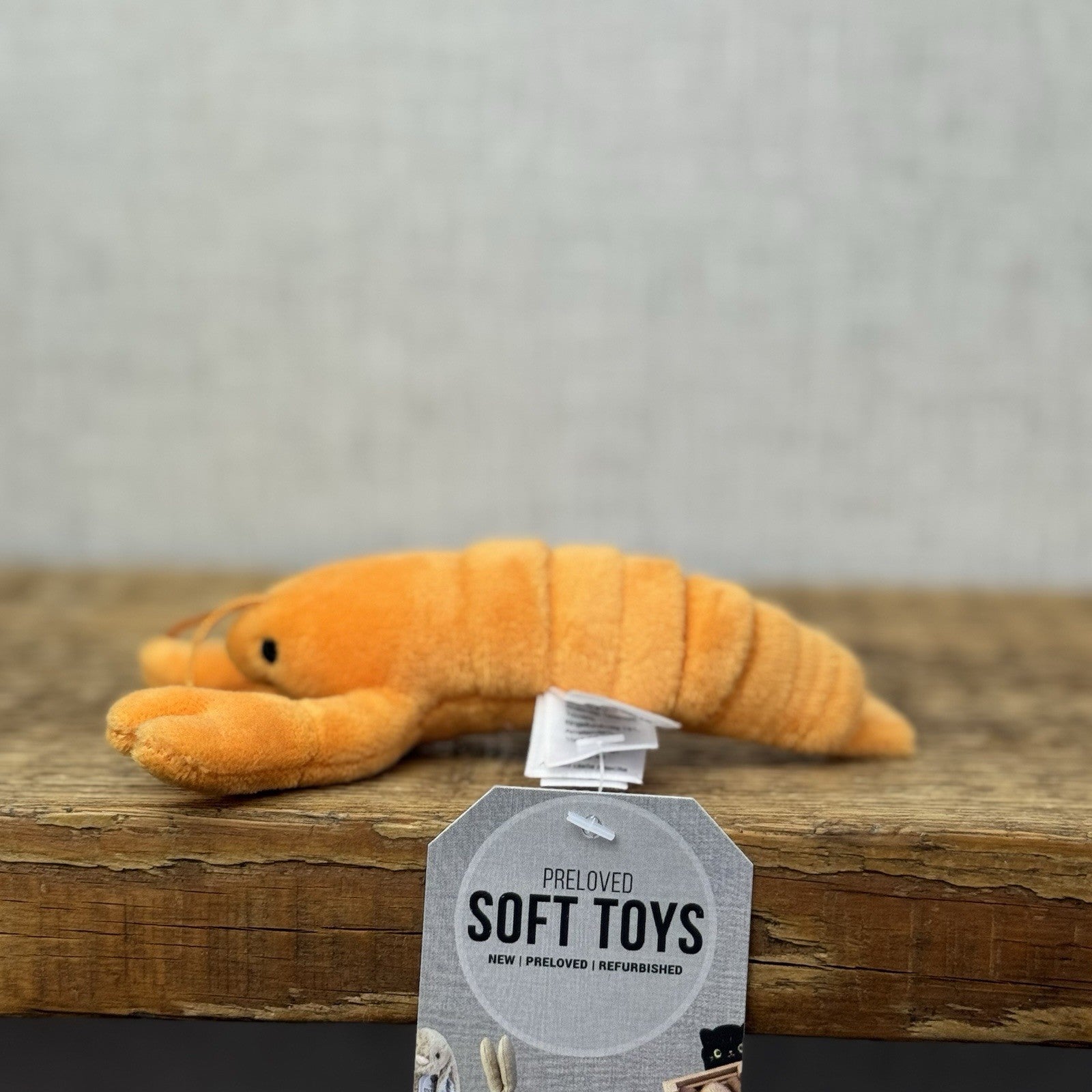 Jellycat Sensational Seafood Langoustine - Small seafood Play Toy Retired 4" #2