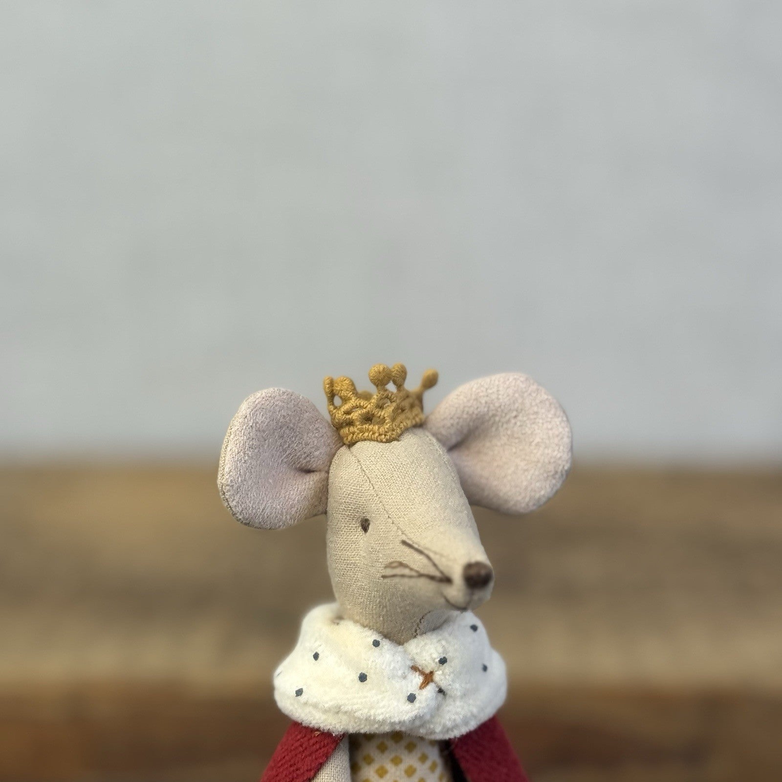 Maileg King Mouse - Retired Maileg Royal Mouse King (Older Style)