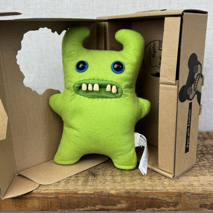 Fuggler Collectible Sir Hornsalot Green Brand New In Box With Certificate