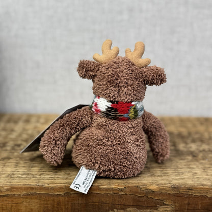 John Lewis Christmas Mini Cozy Reindeer - Knitted Jumper (Jellycat Collab)
