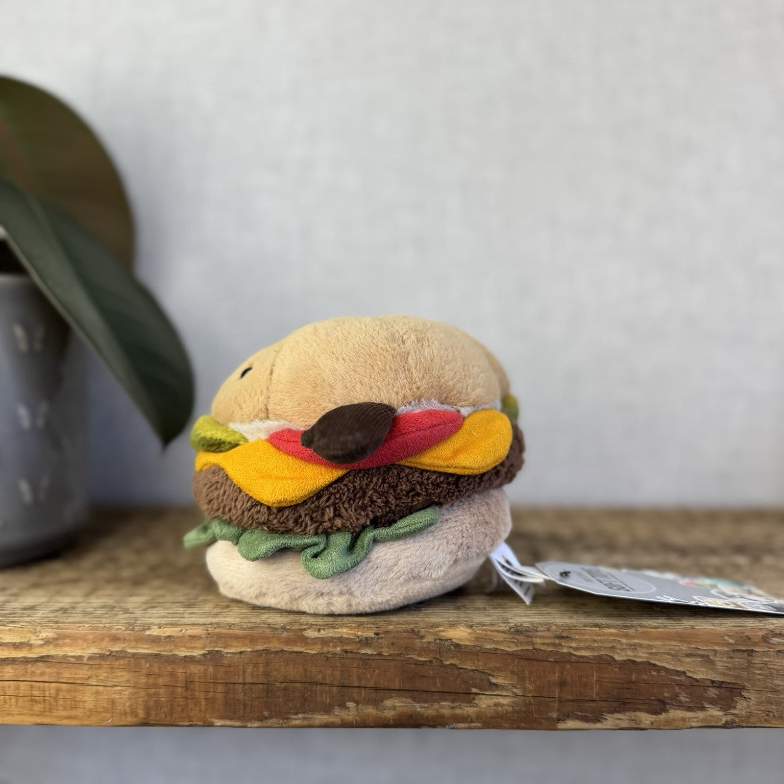Jellycat Amuseable Burger Plush Soft Toy Food - Burger Beanie Plush Toy (#2)