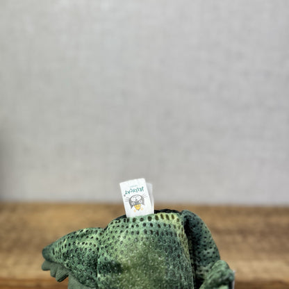 Jellycat Gary Gecko - Medium Green Soft Beanie Lizard Reptile Retired Rare 12"