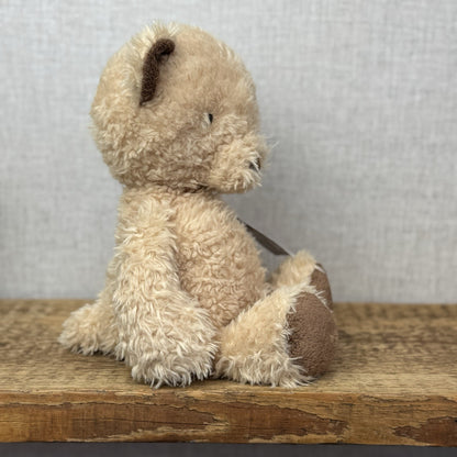 Jellycat Medium Vintage Bear - Vintage Light Brown Bear Beanie 12” Rare (#2)