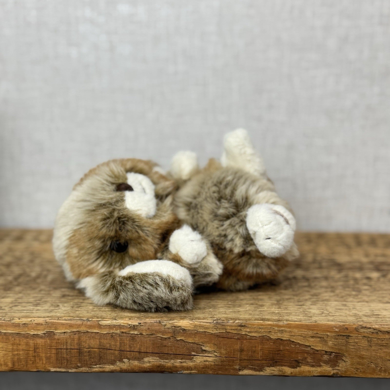 Barbara Bukowski Baby Graham Bunny Rabbit - Soft Toy Kanini Tiny Brown Mix Bunny