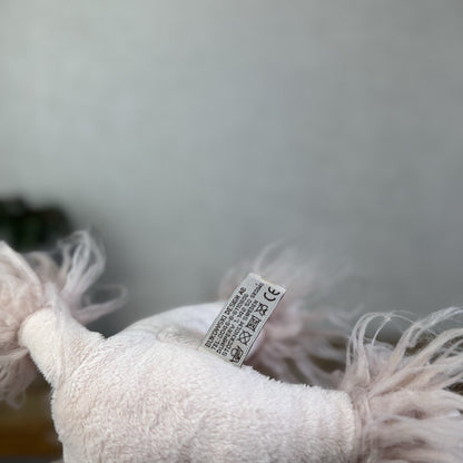 Bukowski Bears Princess Poddle - Pink Long Hair Fluffy Poodle Soft Toy Beanie