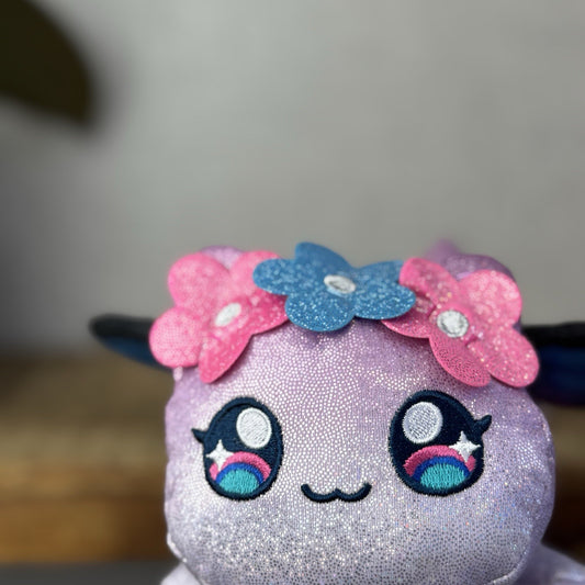Aphmau MeeMeows - Sparkle Fairy Cat Pink/Blues - Pocket Money Pal Small Cat 5"