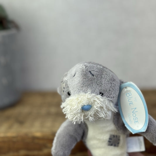 Blue Nose Friends Bubbler #56 - Mini Walrus Soft Toy Beanie Collectible 5"