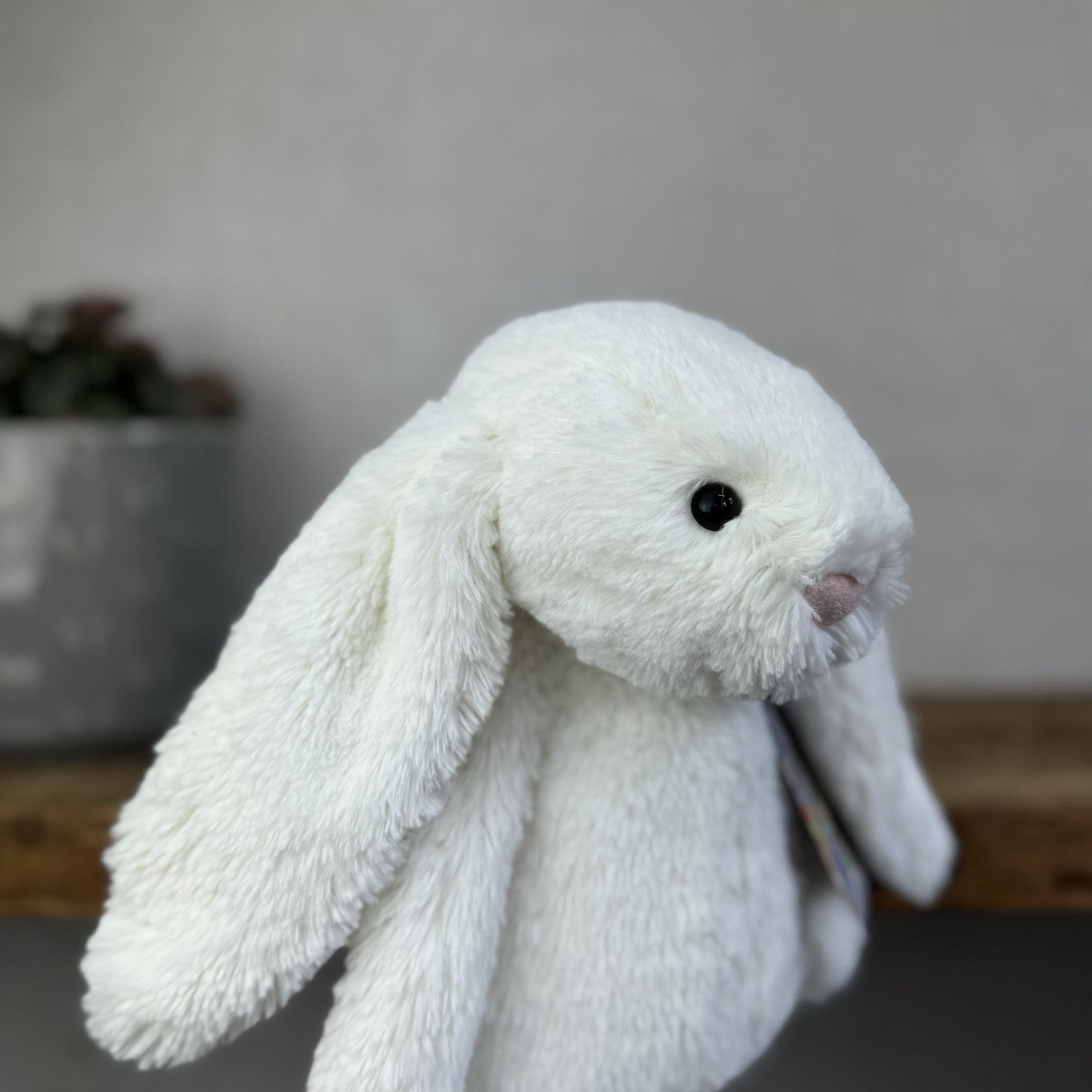 Jellycat The Little White Company White Bashful Bunny White Bunny Retired 12"