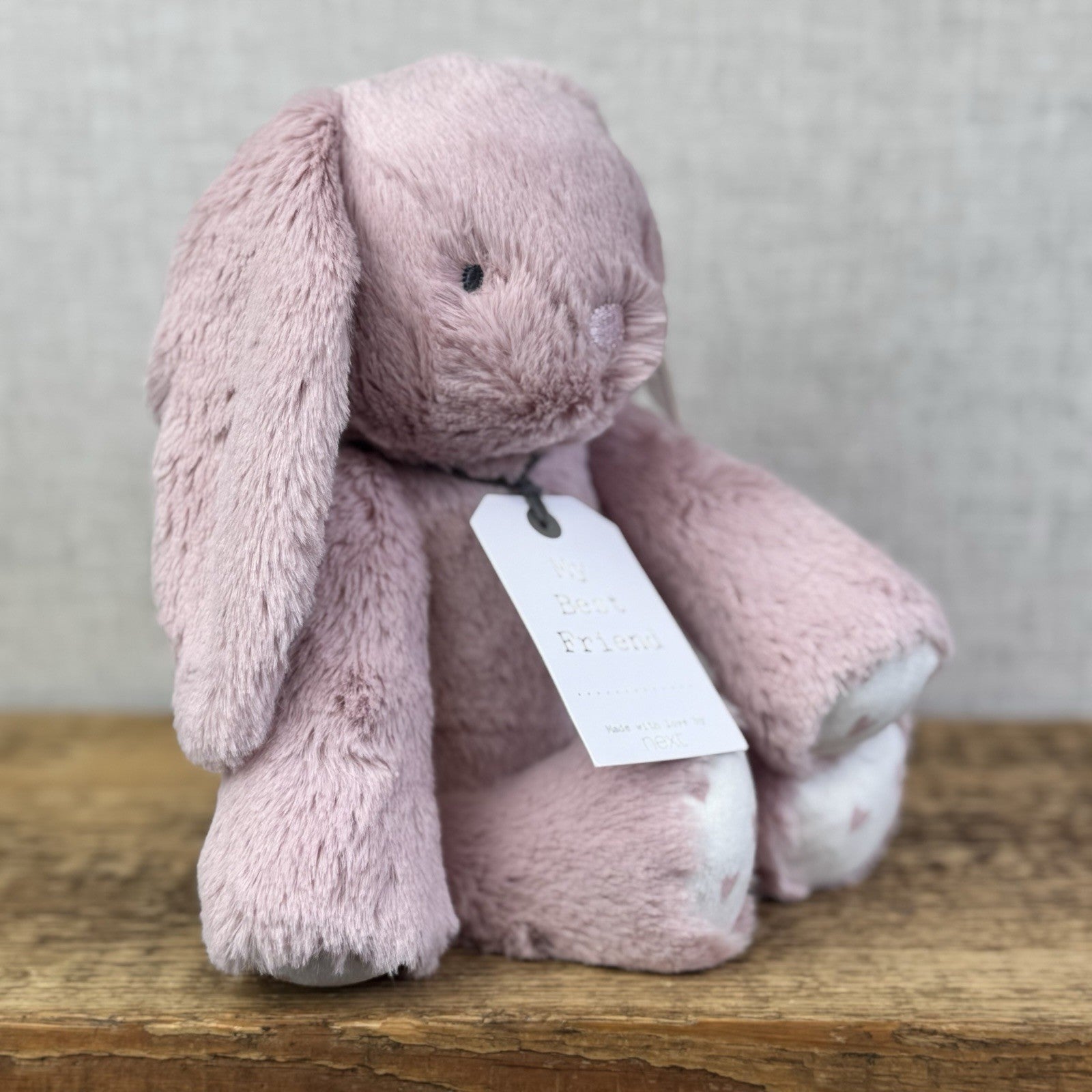 Next My Best Friend Pink Bunny New With Tags Baby Girl Next Rabbit Plush