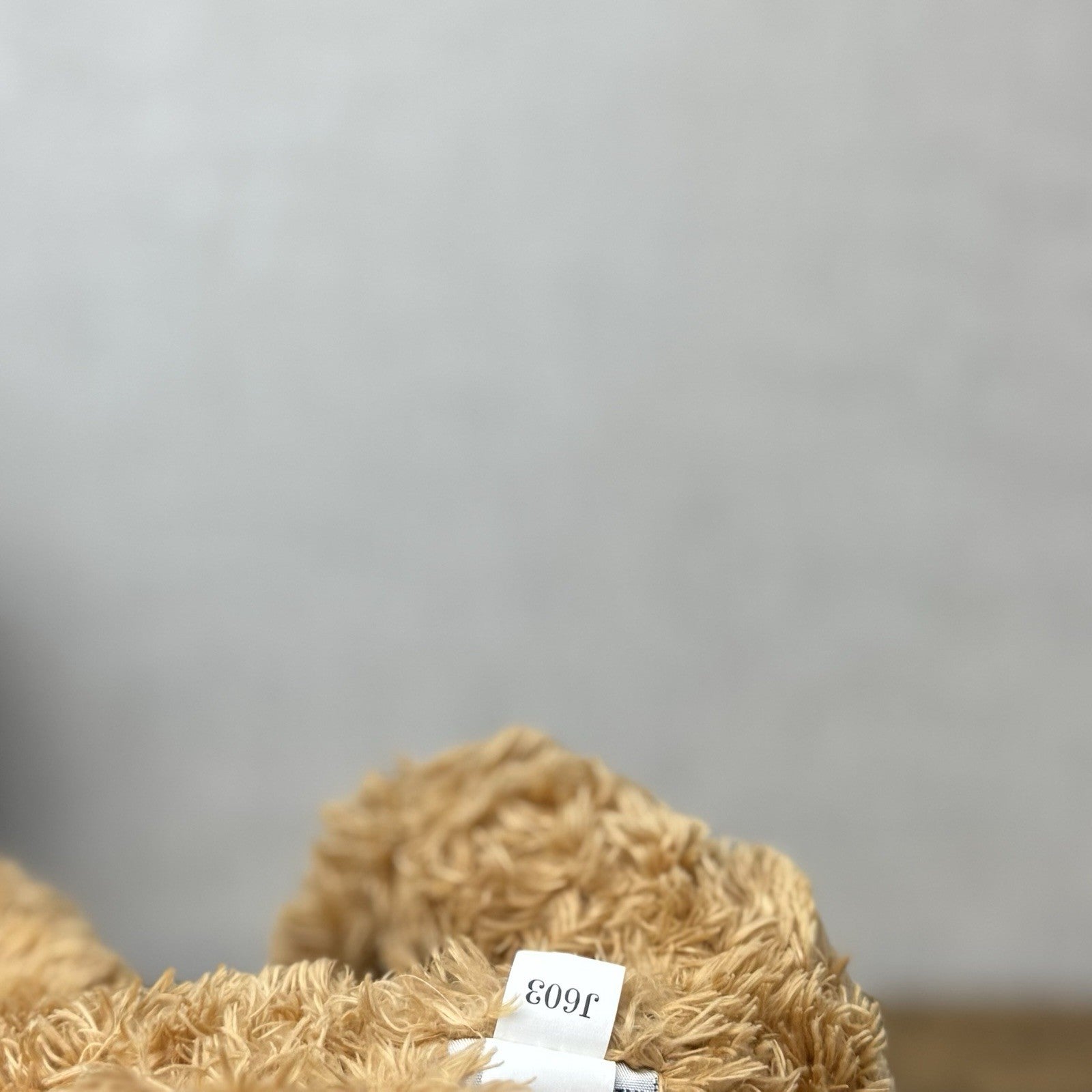 Jellycat  Tumbler Bear - Golden Scruffy Bunglie Style Bear Beanie Plush 10”