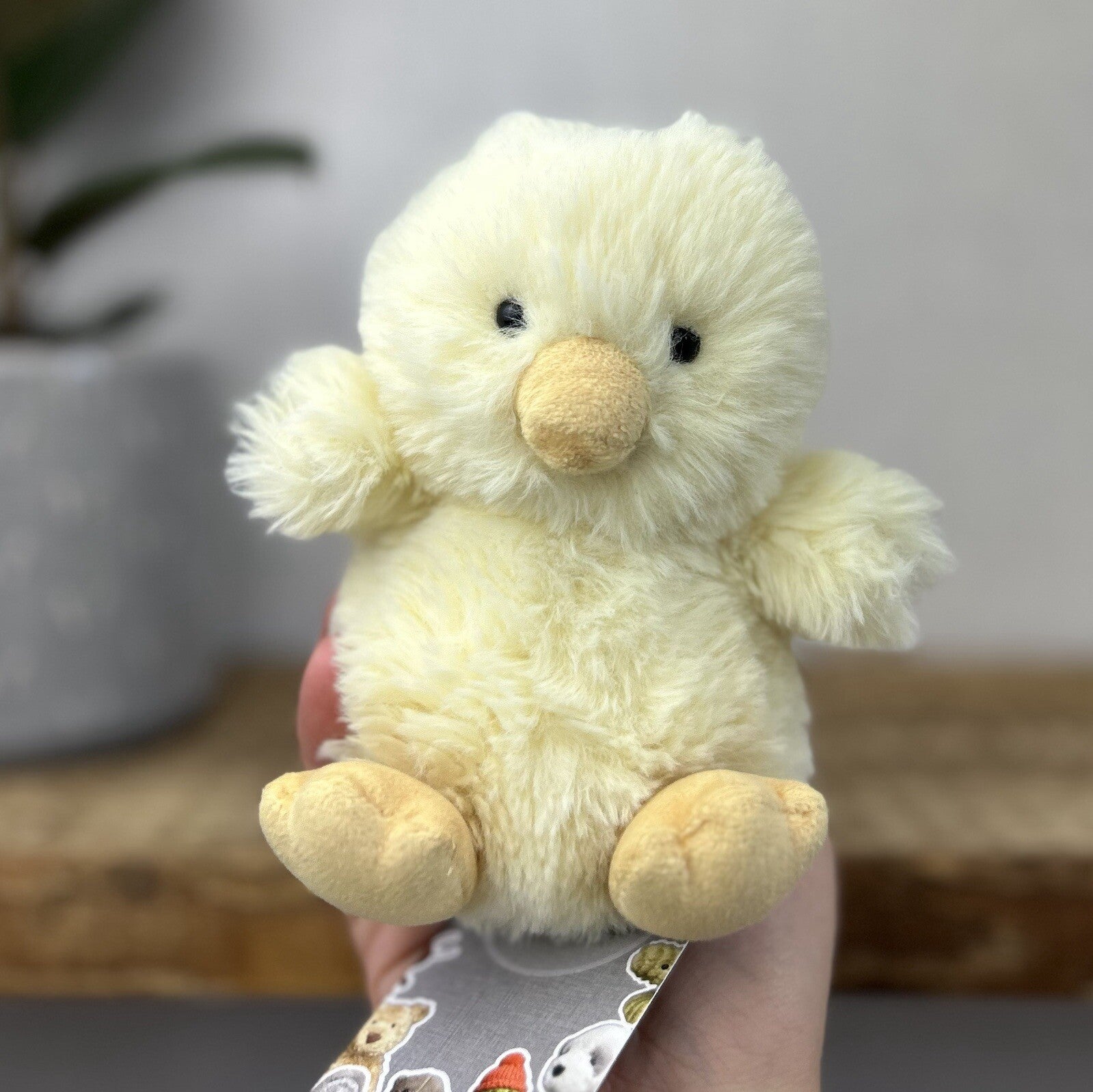 Jellycat Fluffster Yellow Chick - Small Fluffy Chick - Retired Rare - 5” (#3)