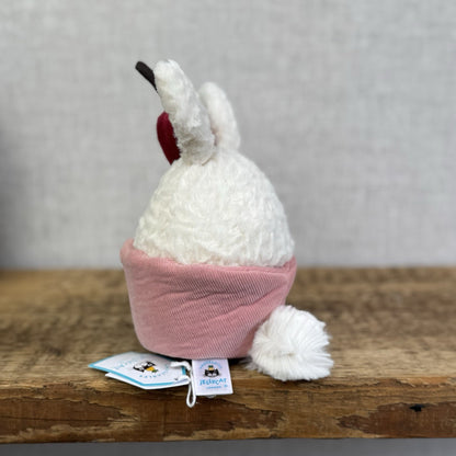 Jellycat Dainty Dessert Bunny Cupcake New With Tags Cute Cupcake Plush 6"