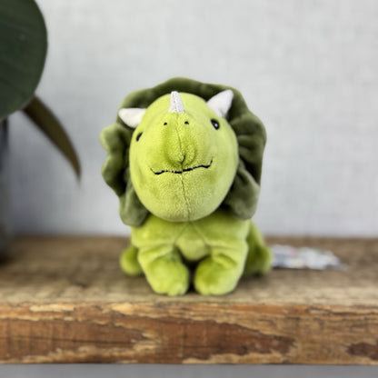 Jellycat Small Mellow Mallow Dinosaur - Super Soft Green Velour Squishy Dinosaur