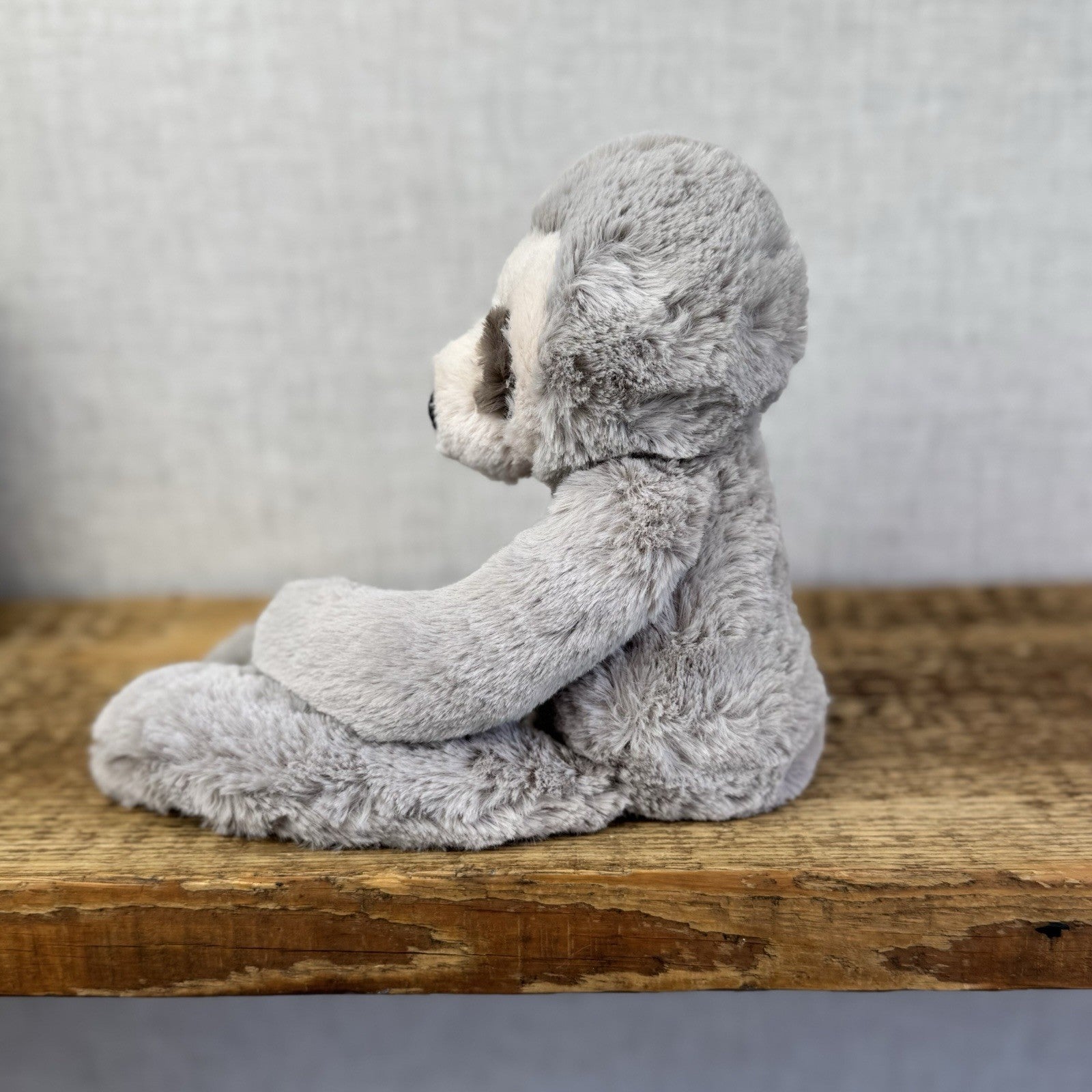Jellycat Small Bailey Sloth - Small Grey Sloth Snugglet Rare Retired With Tags