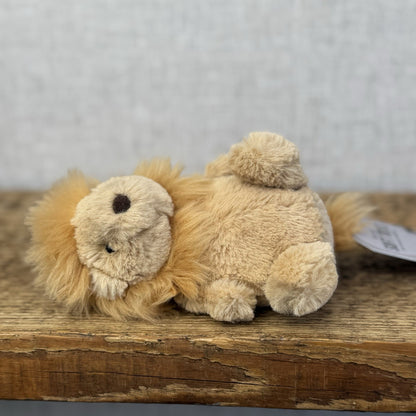 Jellycat Poppet Lion (John Lewis Variation) Small Beanie Lion Soft Toy Rare 5”